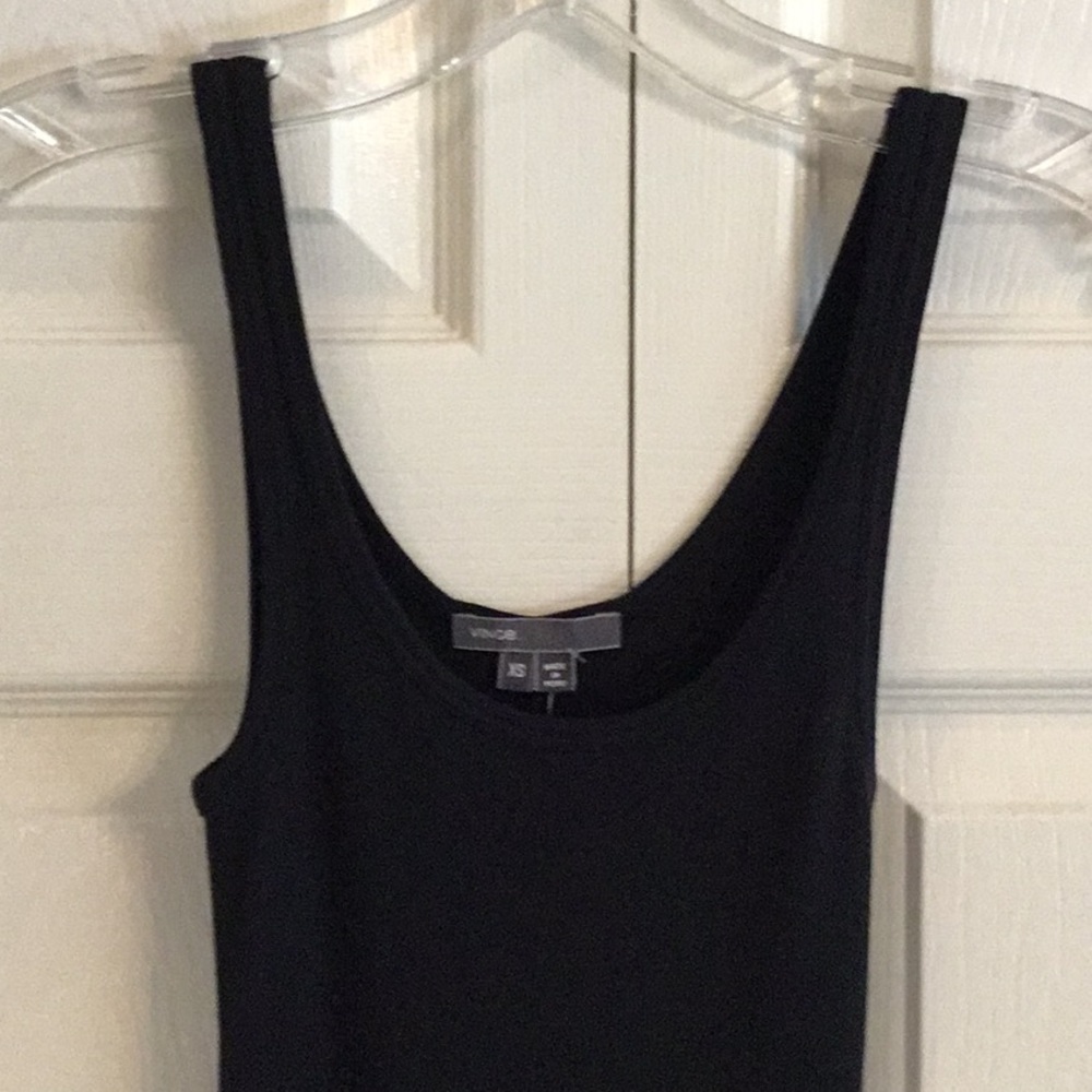 Vince black sleeveless Tank NWT - Picture 3 of 5